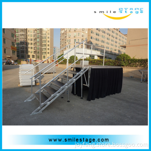 used aluminum portable stage wedding stage decoration